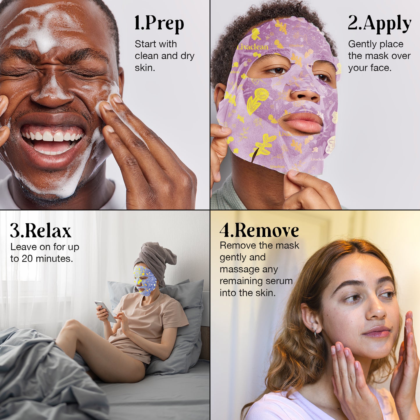 12 ct Collagen Face Mask with Superfoods