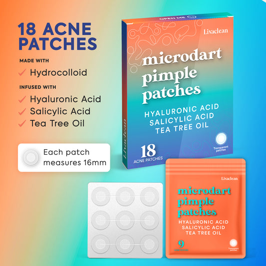 18 ct Microdart Needle Pimple Patches