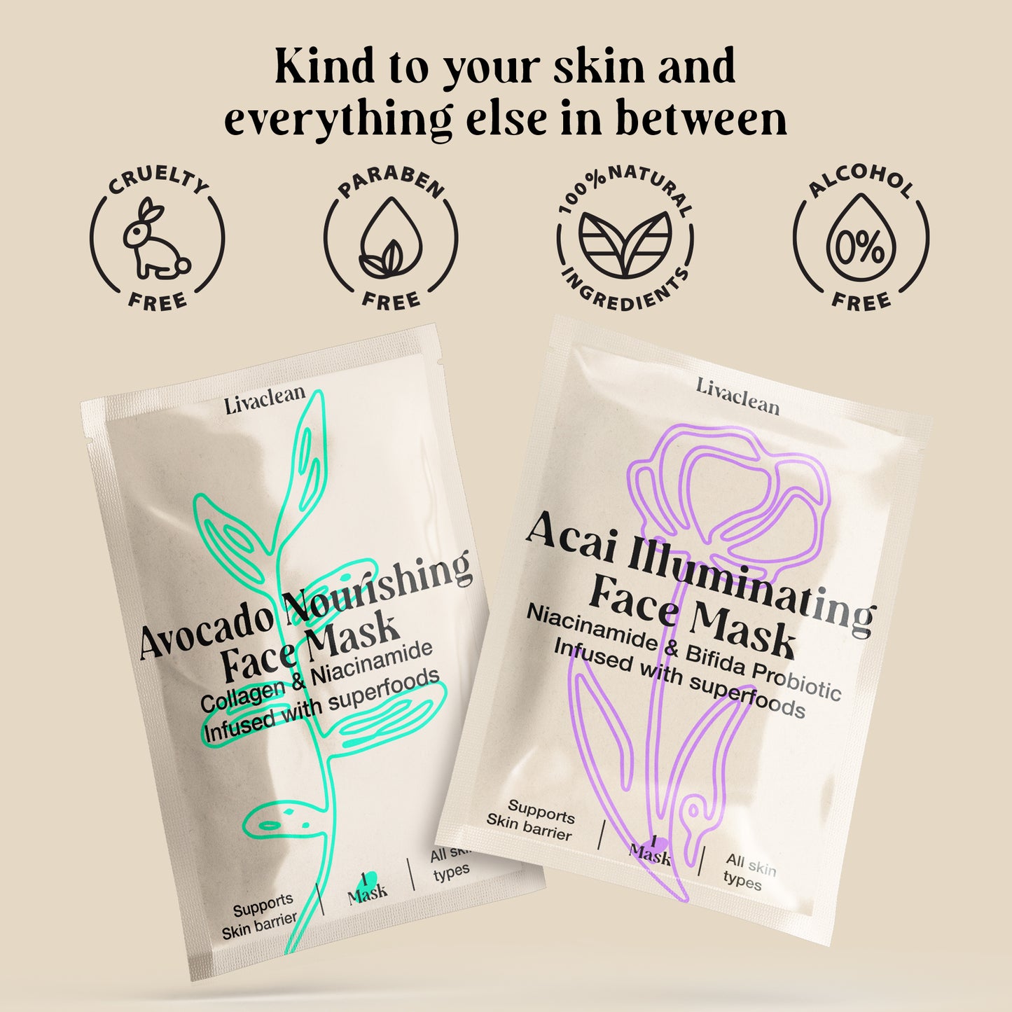 12 ct Collagen Face Mask with Superfoods