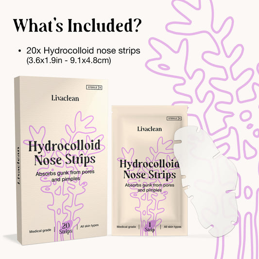 20ct Hydrocolloid Nose Strips