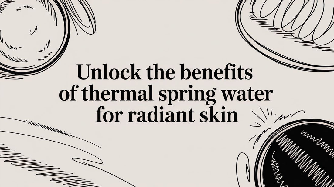 Unlock the benefits of thermal spring water for radiant skin