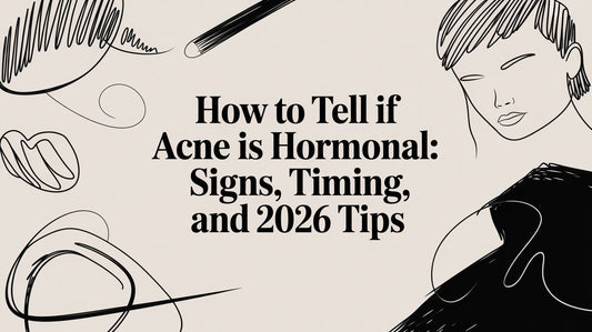 How to tell if acne is hormonal: Signs, timing, and 2026 tips
