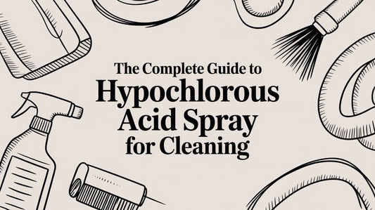 The Complete Guide to Hypochlorous Acid Spray for Cleaning