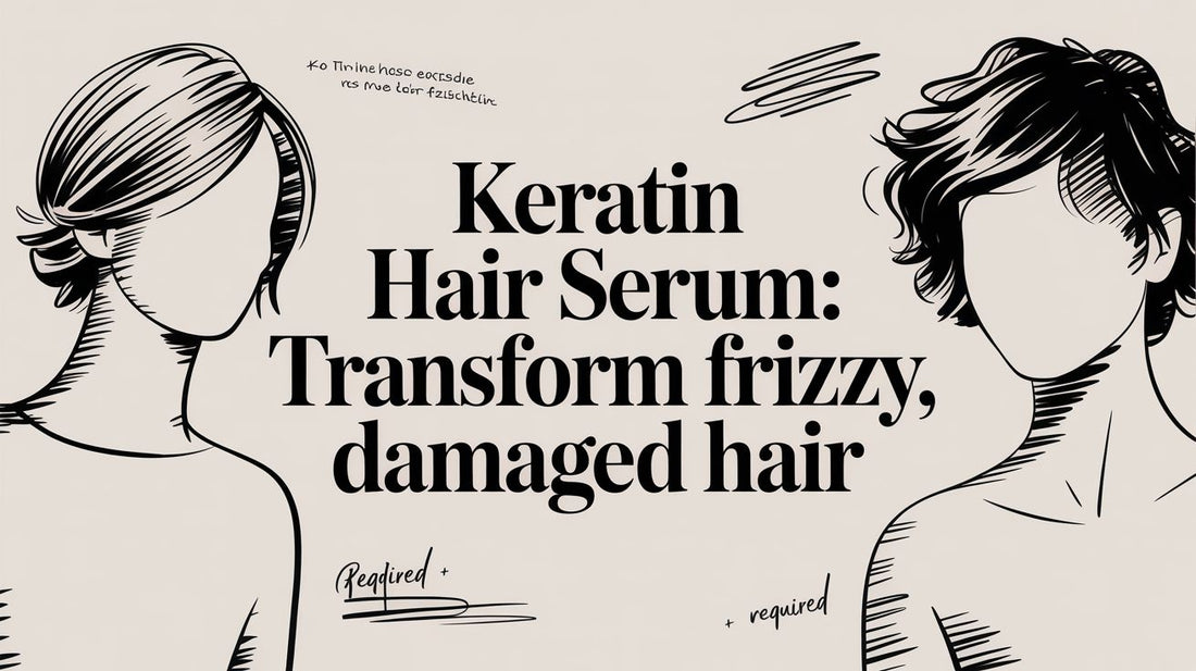 Keratin Hair Serum: Transform Frizzy, Damaged Hair