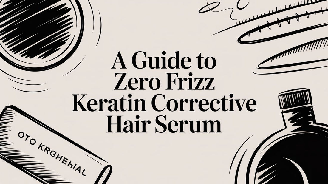 A Guide to Zero Frizz Keratin Corrective Hair Serum