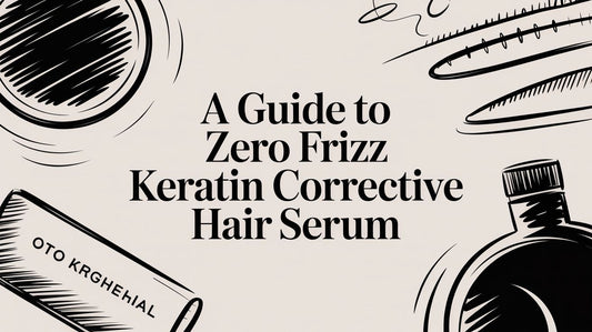 A Guide to Zero Frizz Keratin Corrective Hair Serum