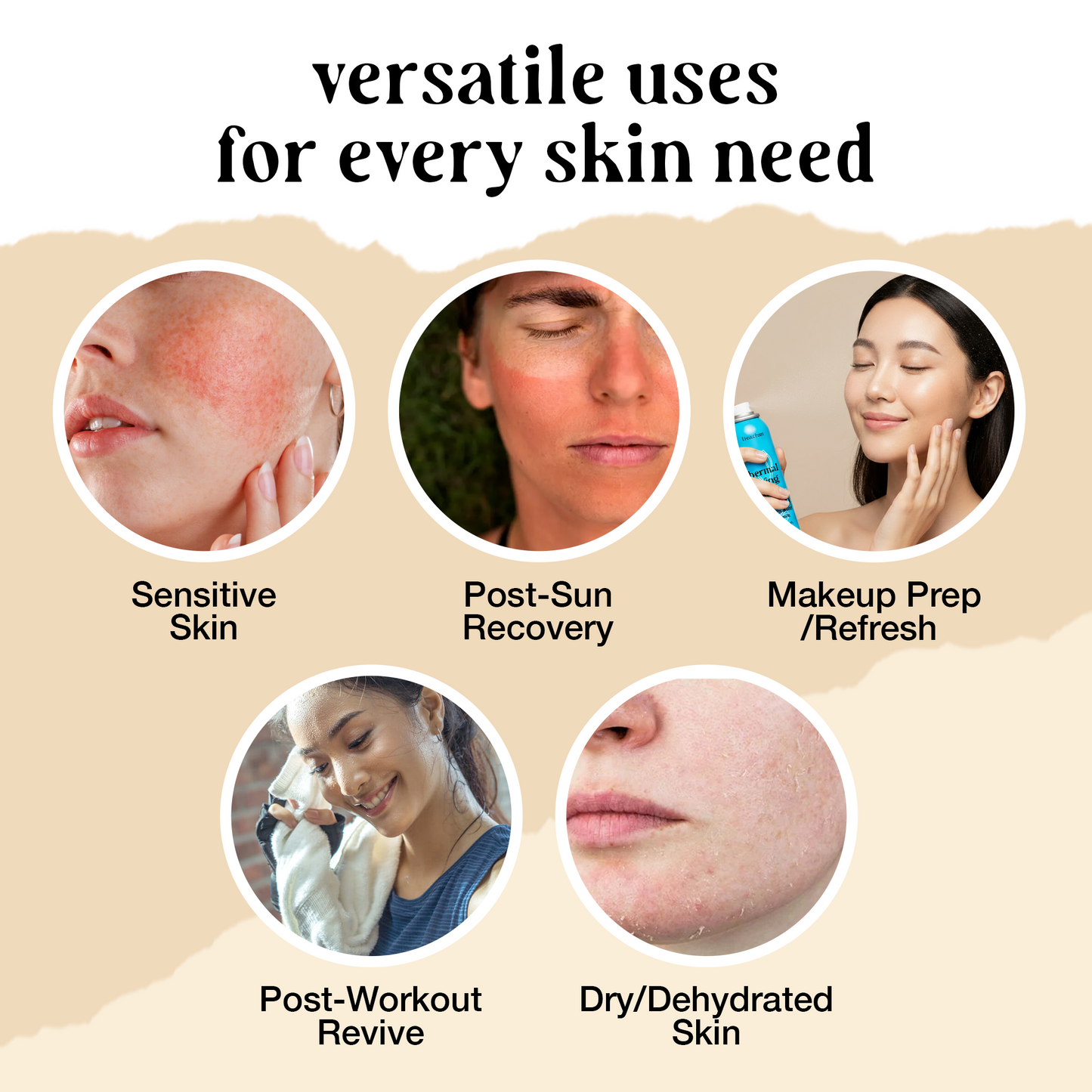 10 fl oz + 1.7 fl oz Thermal Spring Water Hydrating & Soothing Face Mist w/ Hyaluronic Acid & Aloe Vera - Image 3