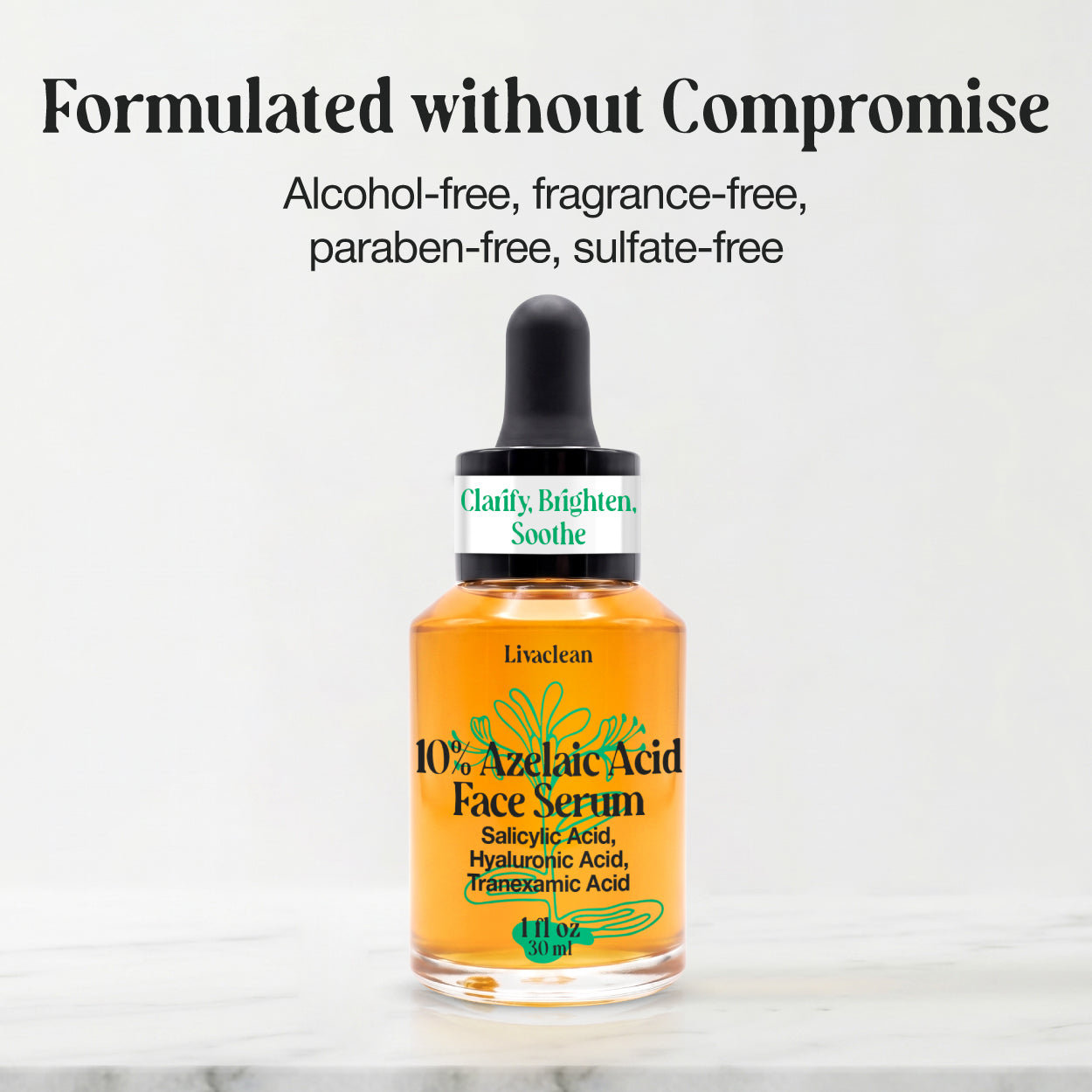 10% Azelaic Acid Serum for Face & Body - 30ml, 1 Fl Oz