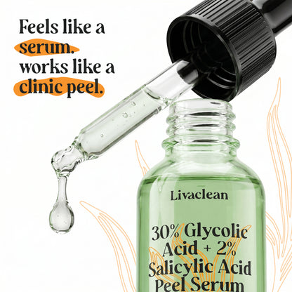 30% Glycolic Acid Peel Serum + Neutralizer Kit