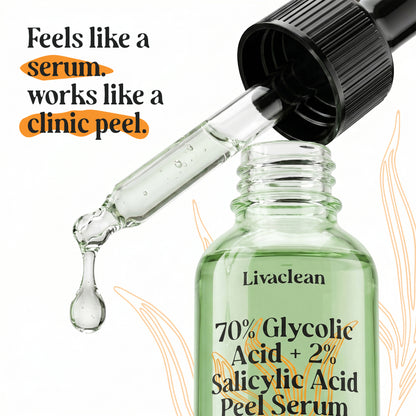 70% Glycolic Acid Peel Serum + Neutralizer Kit (Copy)