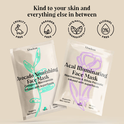 12 ct Collagen Face Mask with Superfoods