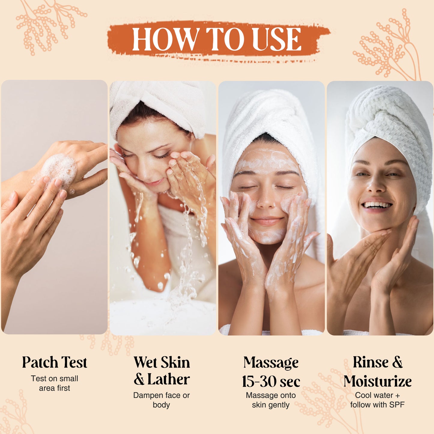 Kojic Acid Soap with Turmeric, Collagen & Vit it E  / 4 Bars + African Net Sponge