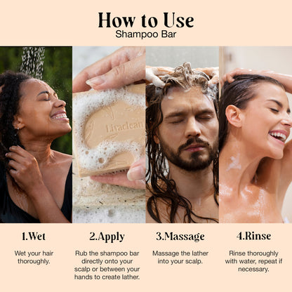 Rice Water Shampoo & Conditioner Bars w/Spirulina, Matcha, Hyaluronic Acid, & Coconut Oil - Image 6