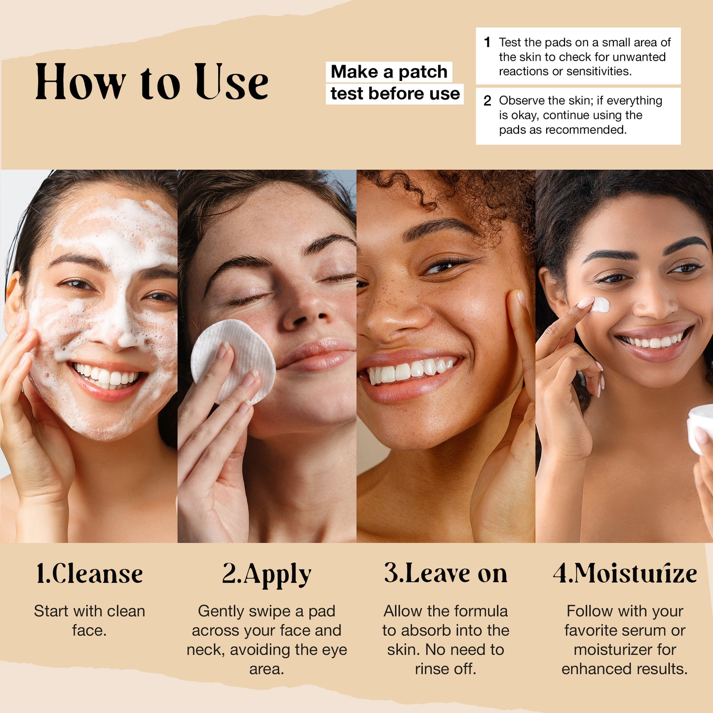 60 CT 20% Glycolic Acid Peel Pads
